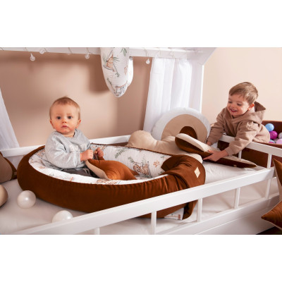 Culla per neonato in cotone e poliestere 